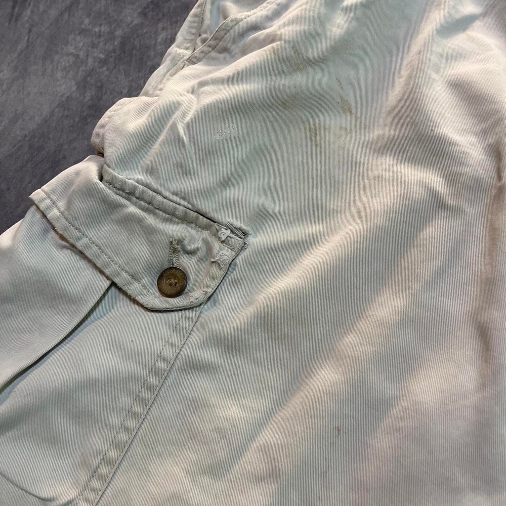 Y2K 2000s Grunge Indie Skater Workwear Streetwear Hip Hop Baggy Cargo Shorts - Picture 7 of 7